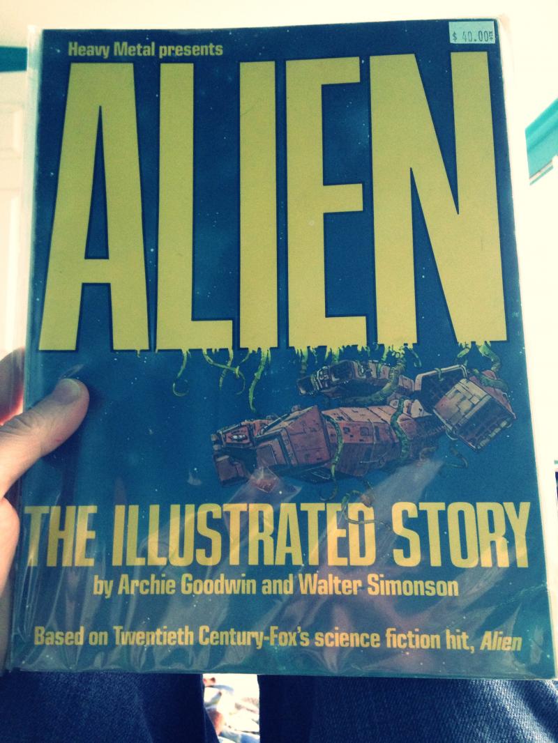 Heavy Metal   Alien the Illustrated Story