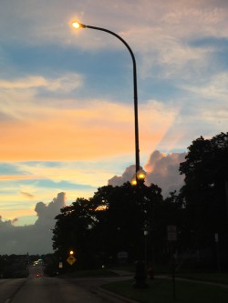 Magnificent clouds in Geneva 2