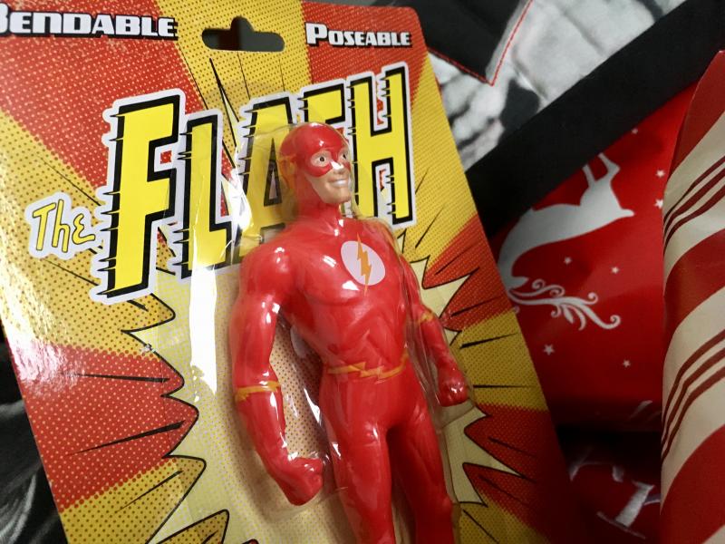 The Flash under the Christmas tree