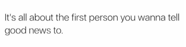 all about the first person