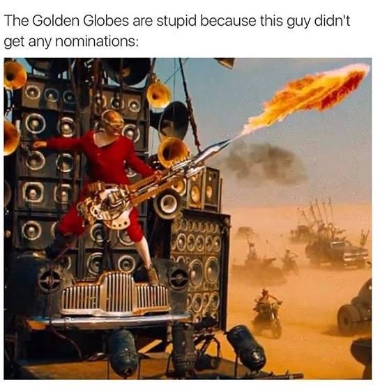 Golden Globes are stupid