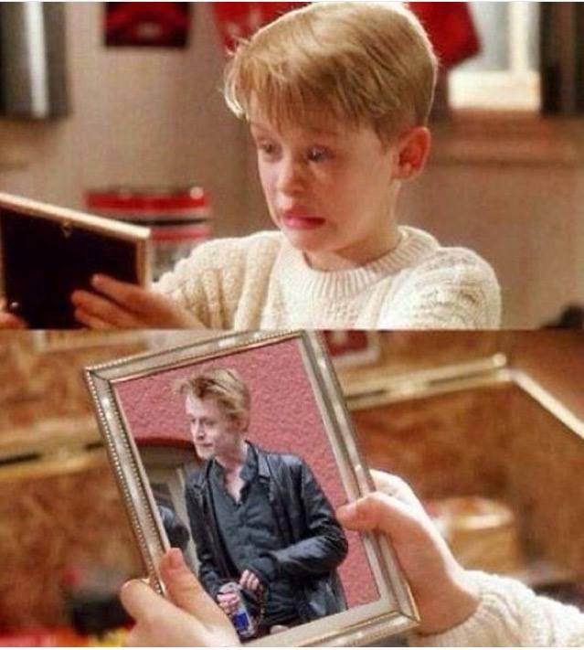 Macaulay Culkin sees himself