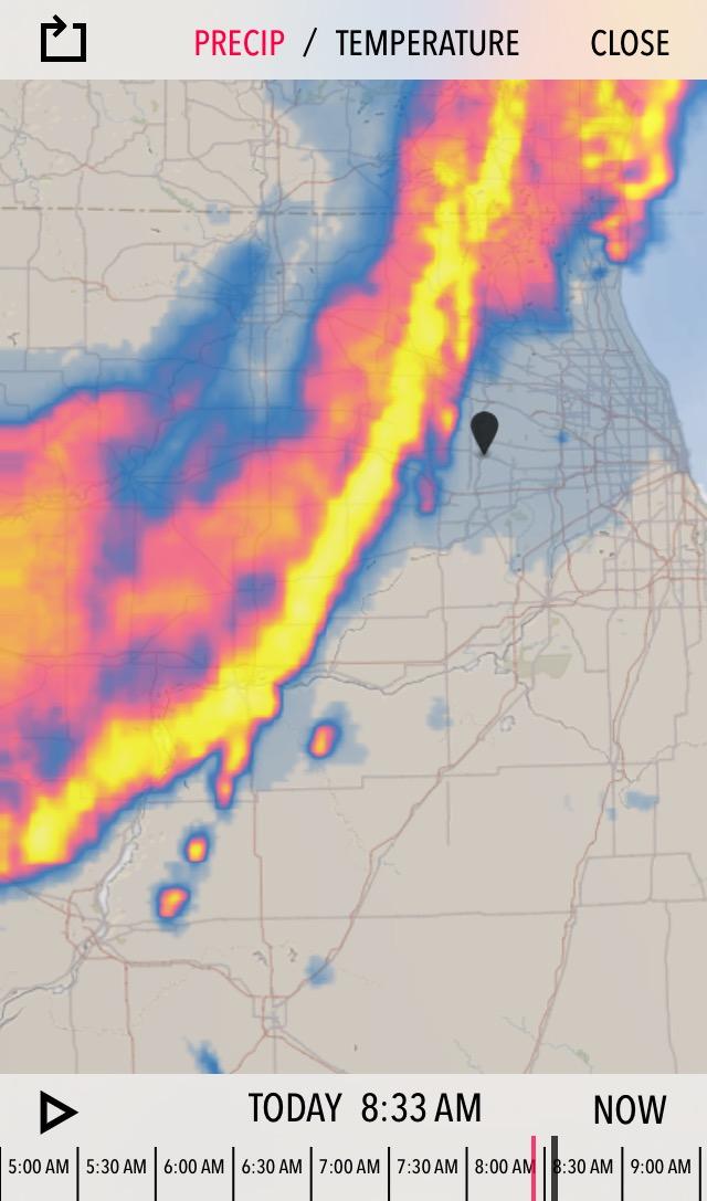 About to get a soaking