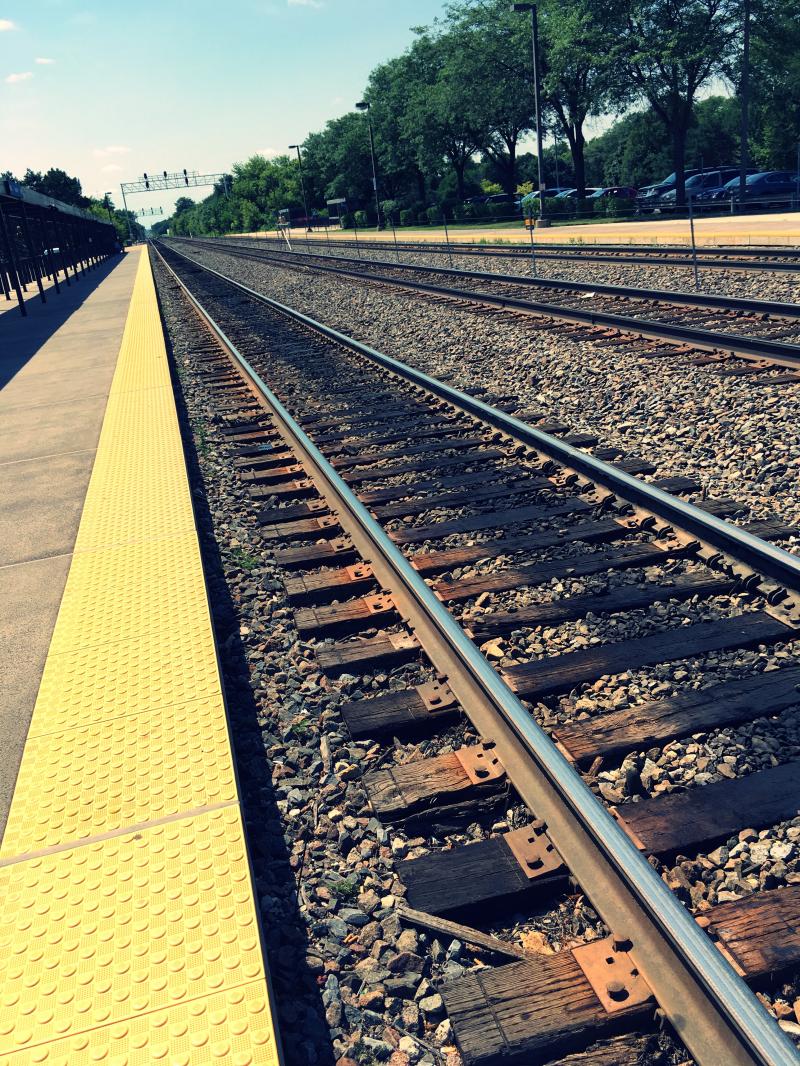 Naperville train tracks