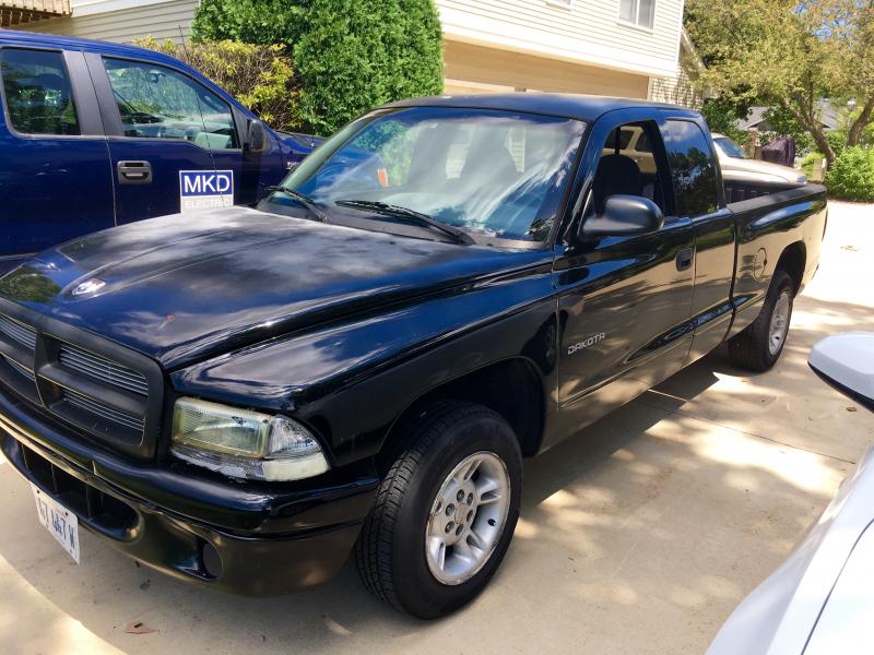 New Dodge Dakota right before purchase