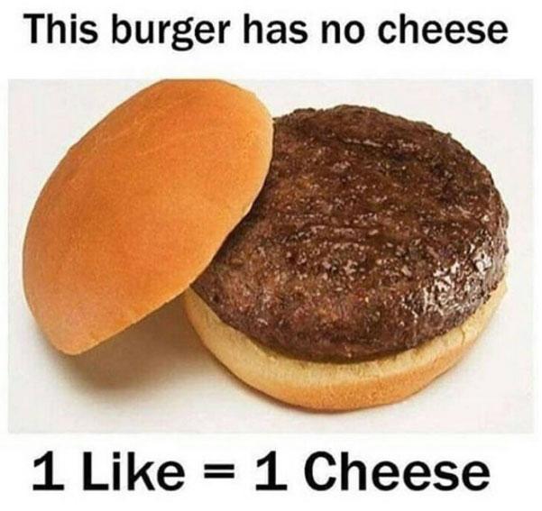 this burger has no cheese
