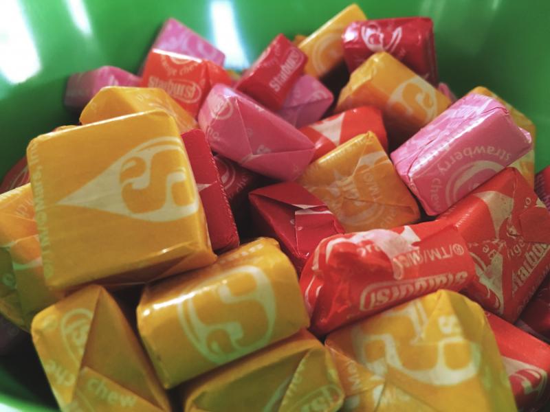 Bowl full of Starburst