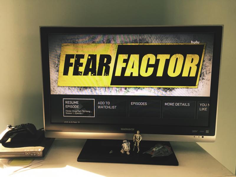 Fear Factor on the TV