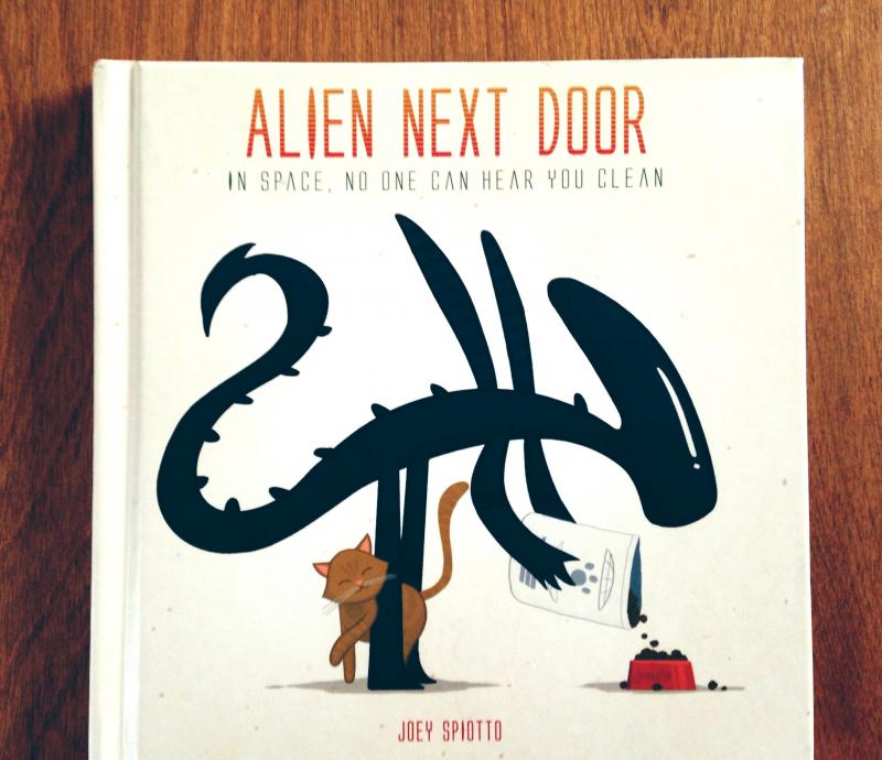 Alien Next Door book