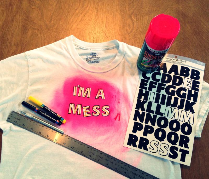 I'm a mess t-shirt