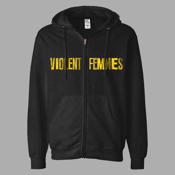 VIOLENT FEMMES LOGO HOODIE | Violent Femmes US Official Store