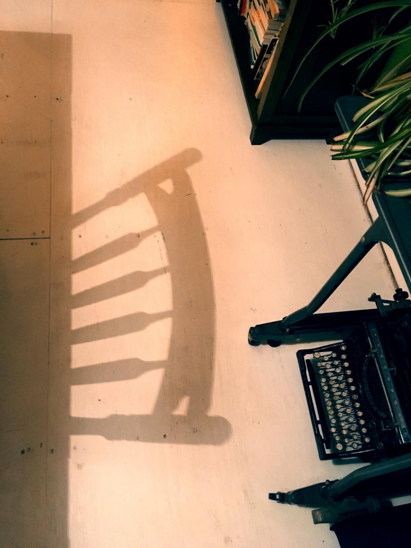 Creepy chair shadow