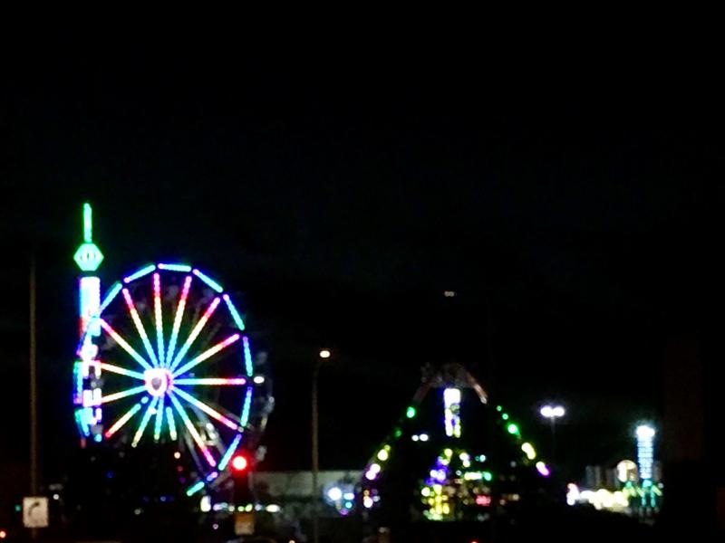 Glowing Ferris Wheel