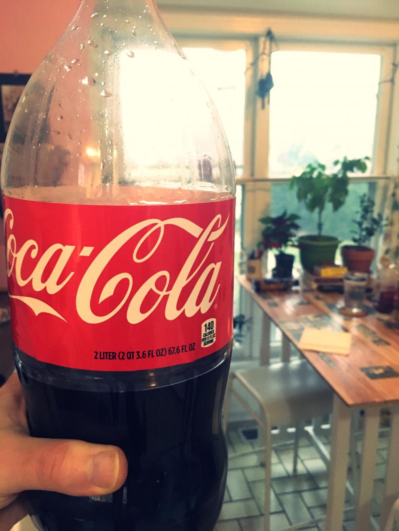 2 Liter of Coca-Cola