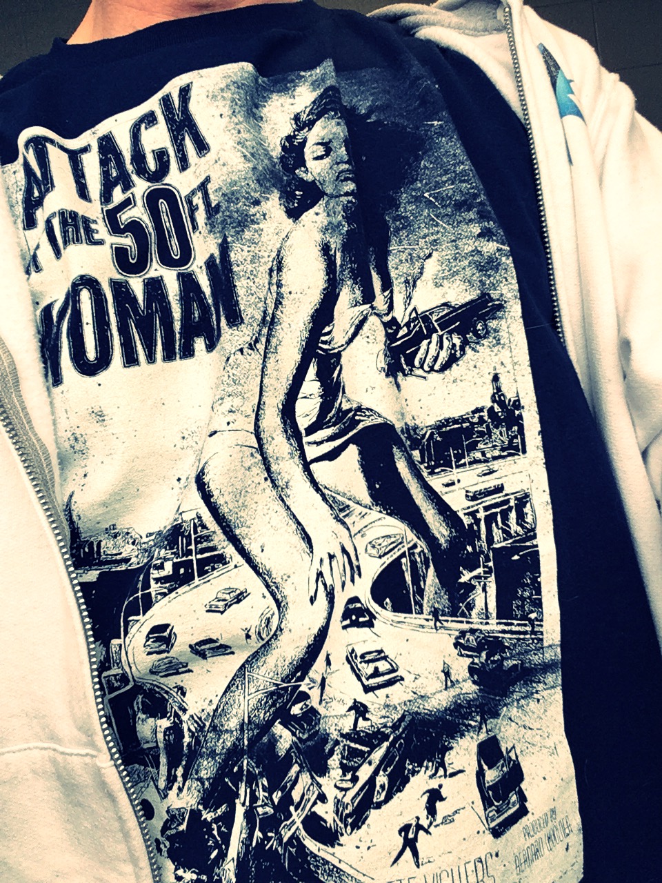 Attack of the 50ft Woman t shirt