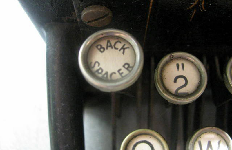 Back Spacer key