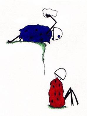 I think I was angry years ago when I drew this