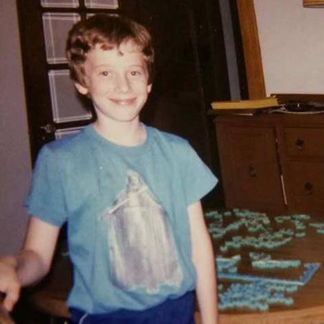Me in my Darth Vader shirt circa 1983