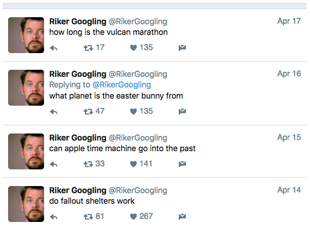 What Will Riker googles