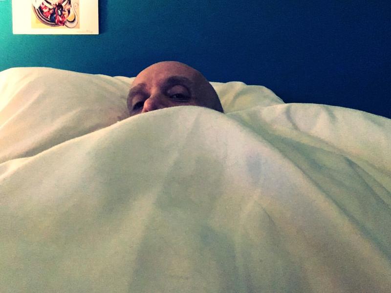in bed at 9 26pm