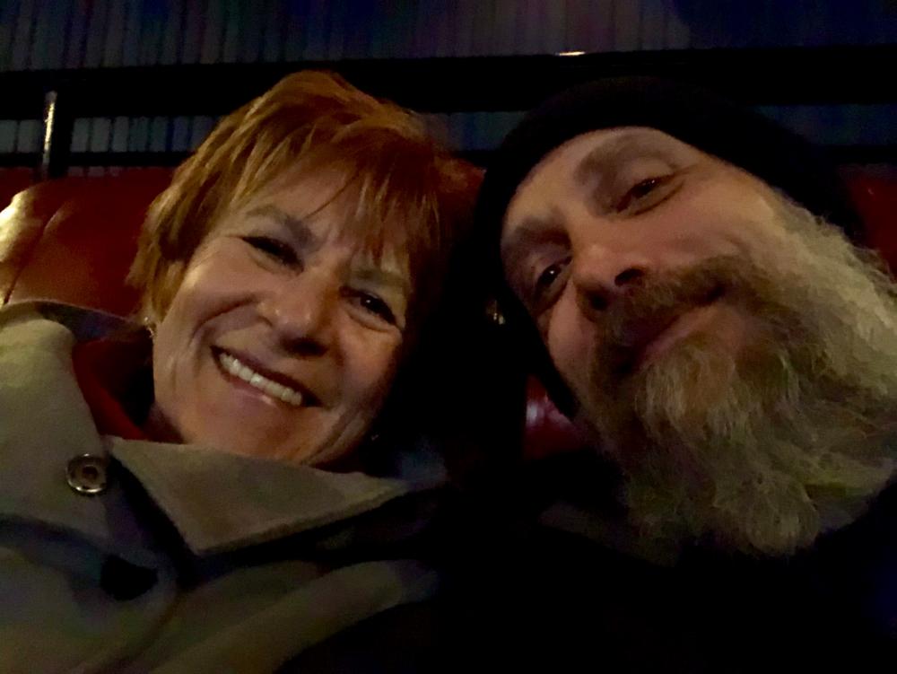 Momma J and I theater selfie