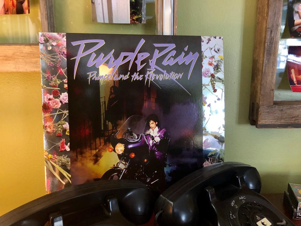 Purple Rain on vinyl for Christmas