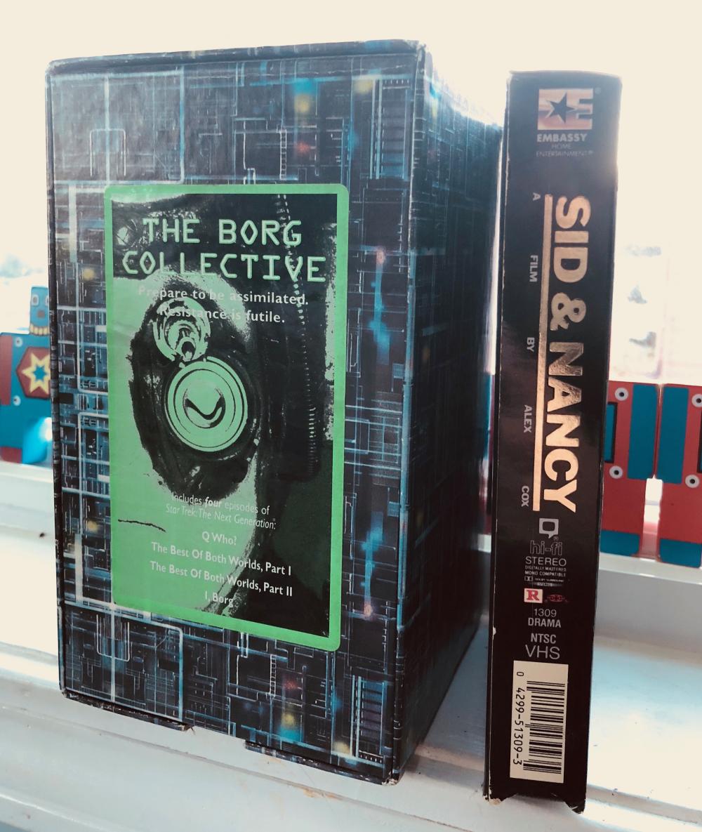 The Borg and Sid and Nancy on VHS