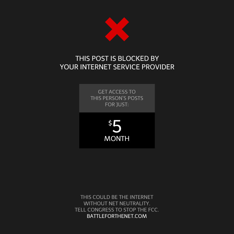 This post is blocked by your ISP