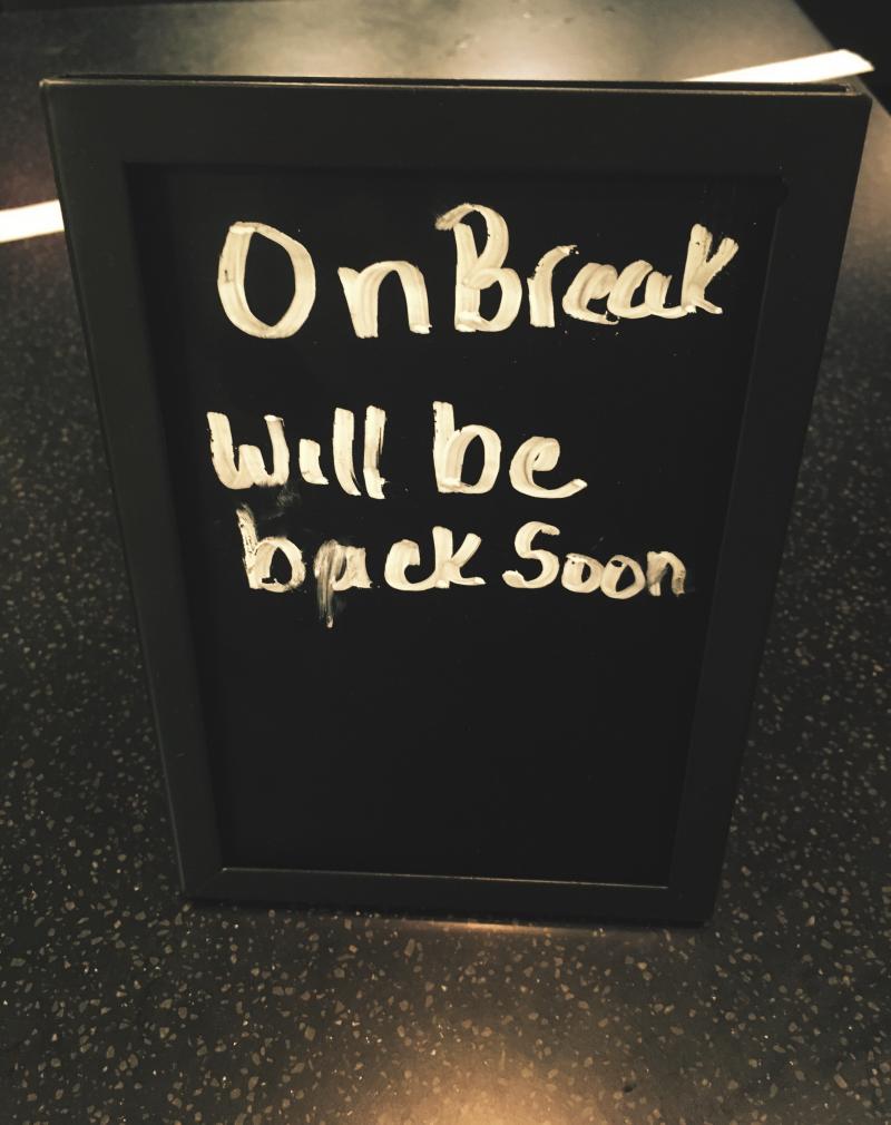 OnBreak   will be back soon