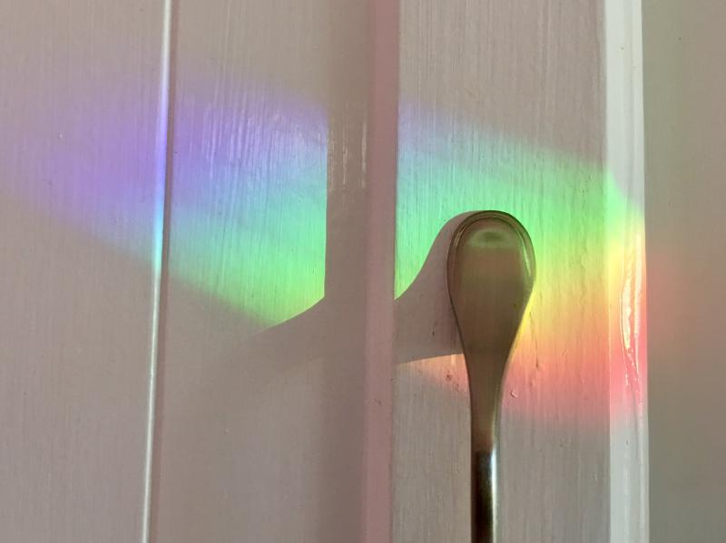 Rainbows in the kitchen 1