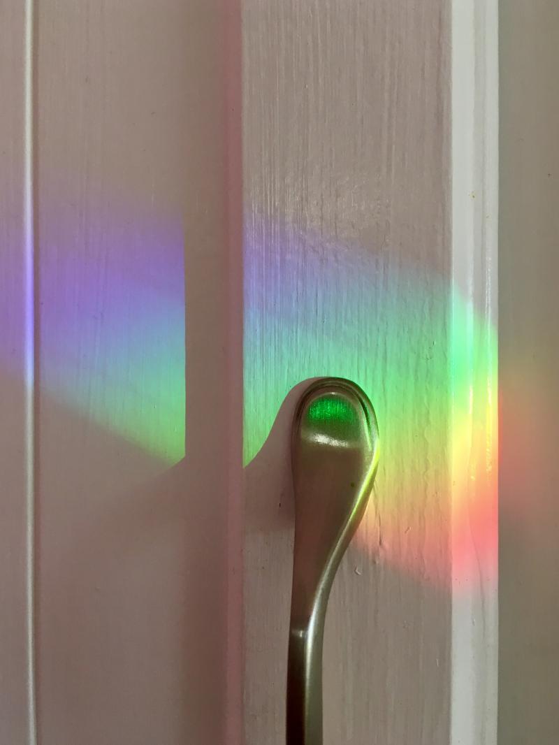 Rainbows in the kitchen 2