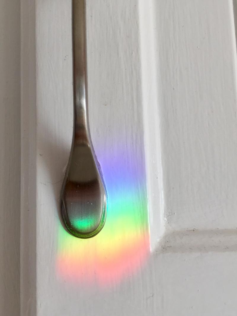 Rainbows in the kitchen 3