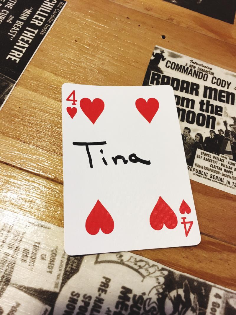 Tina's 4 of hearts