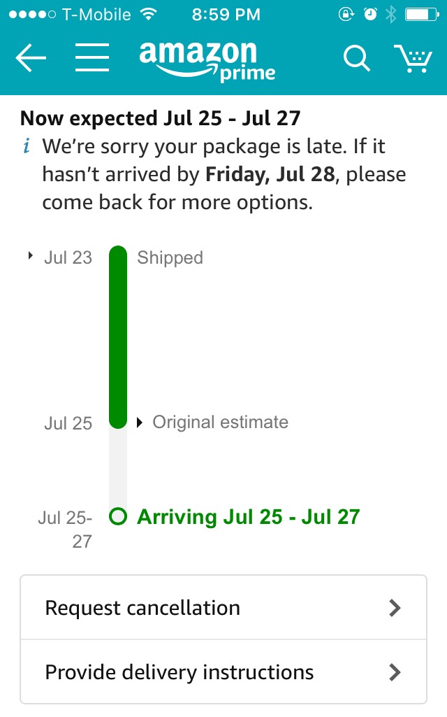 Amazon - you have one job