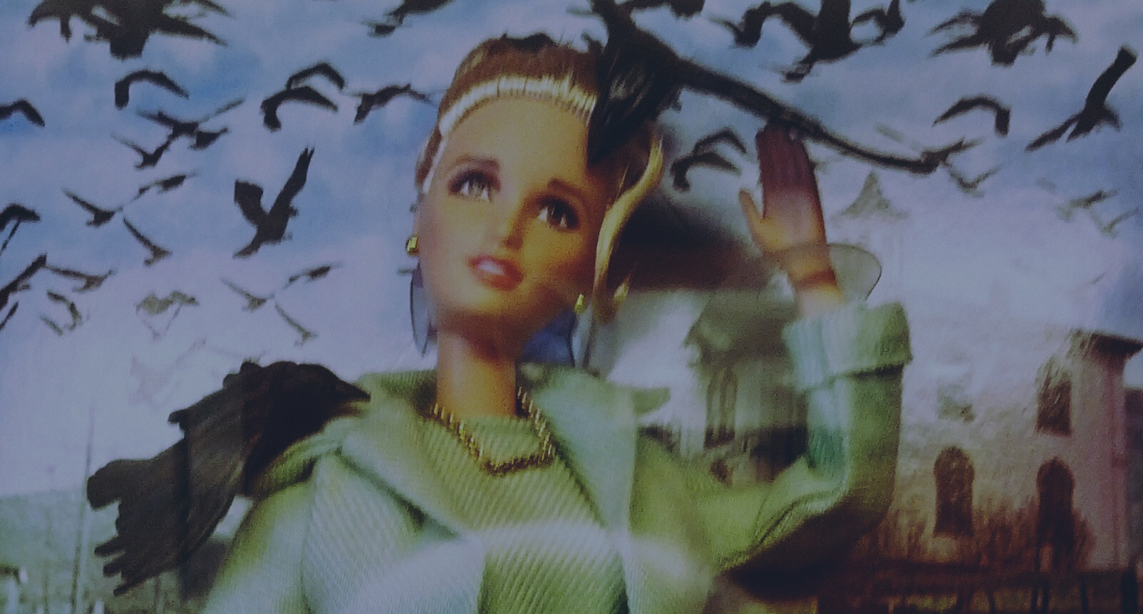 Barbie in The Birds