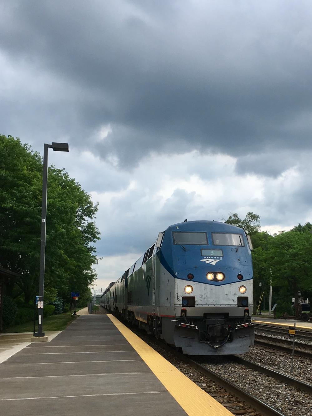 Amtrak westbound 2