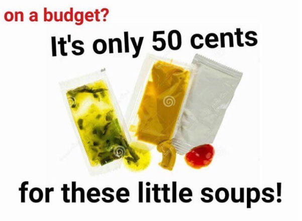 For these little soups
