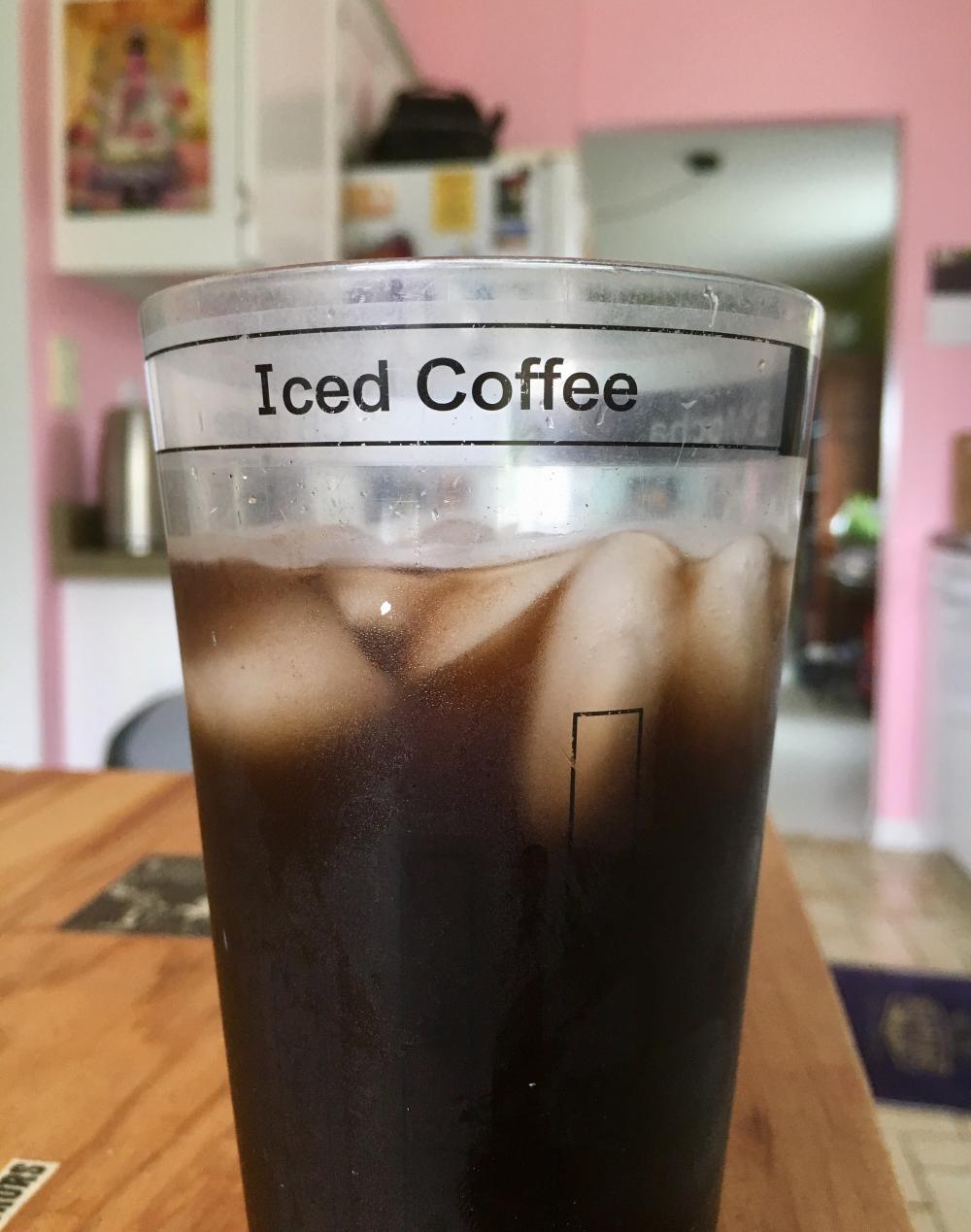 Iced Coffee cup