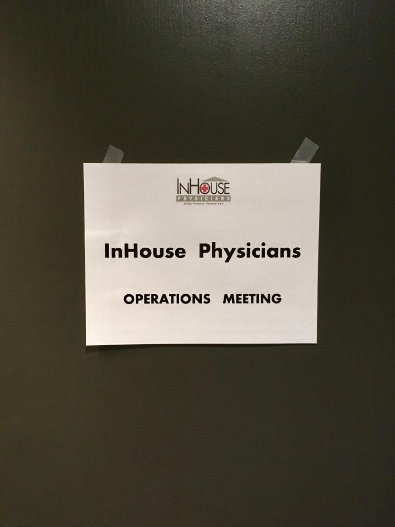 InHouse Physicians - Operations Meeting