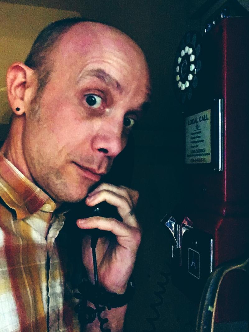 Me on an old payphone