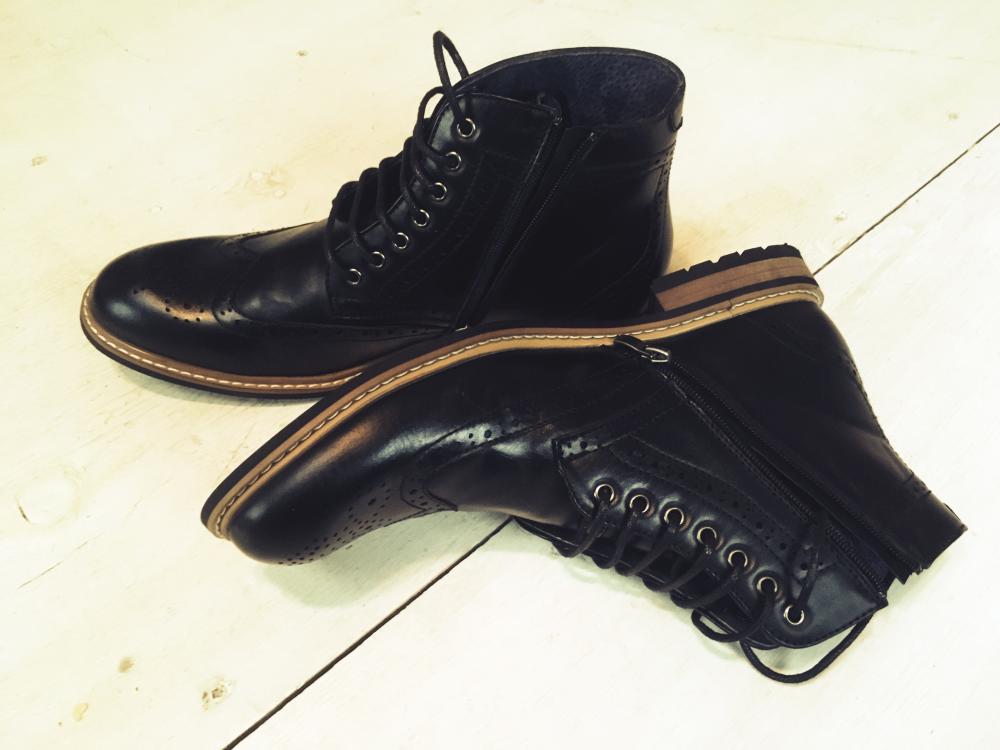 Bruno Marc zipper boots