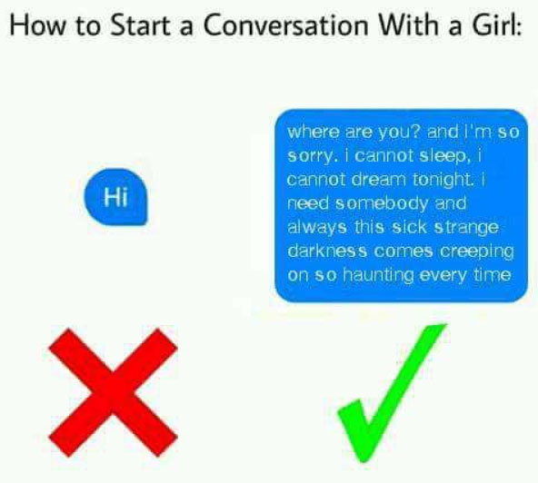 How to Start a Conversation with a girl