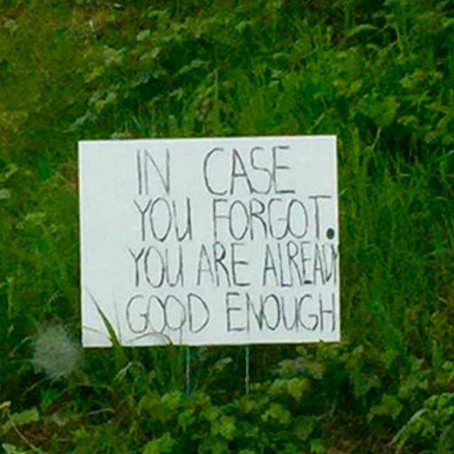 In you forgot you are already