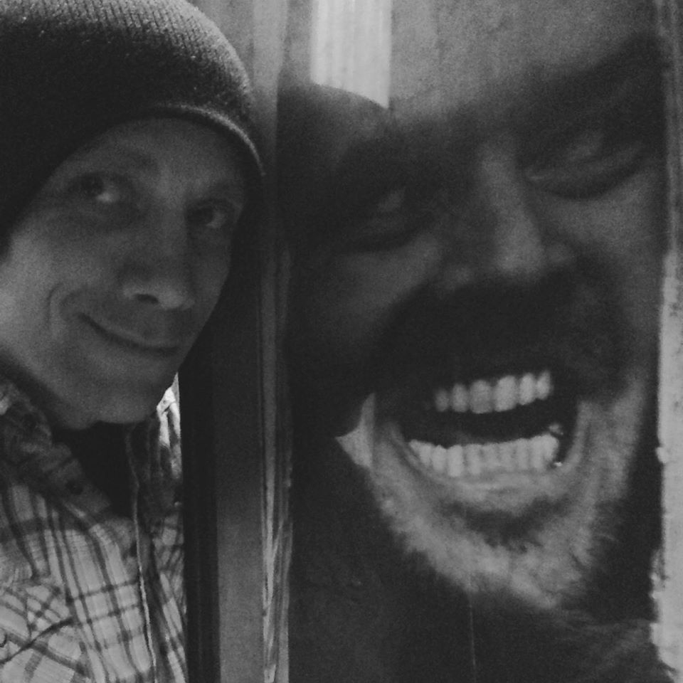 Me and my Heres Johnny poster