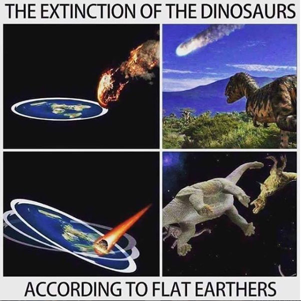 The extinction of the dinosaurs