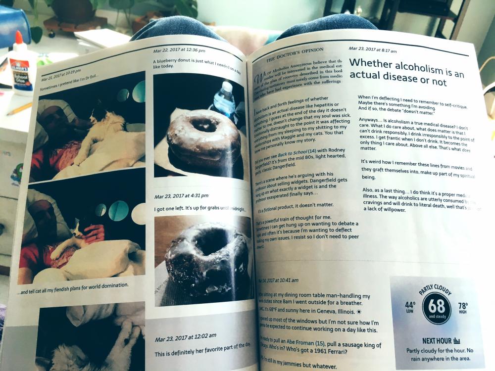 This magazine prototype I put together