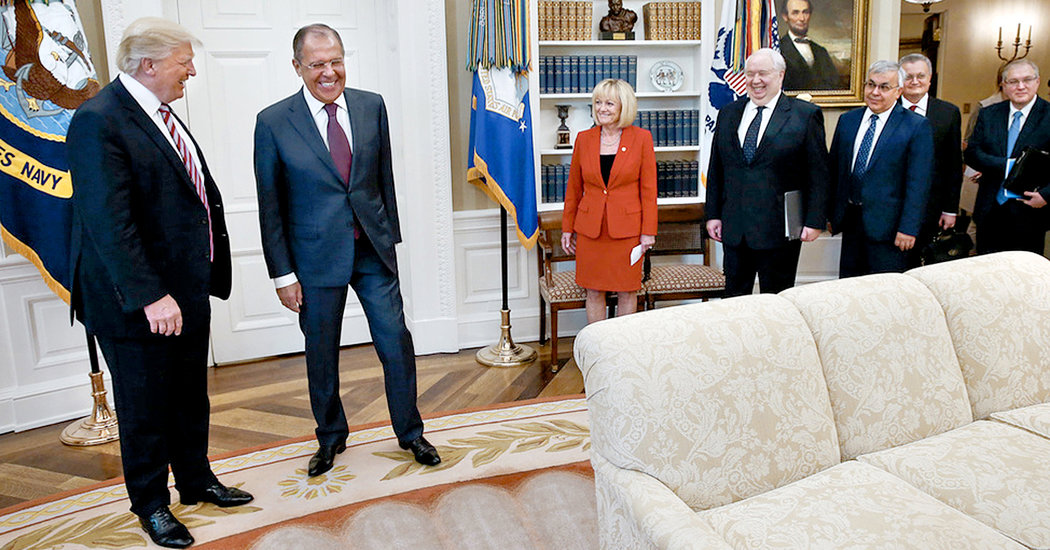 Trump Told Russians That Firing 