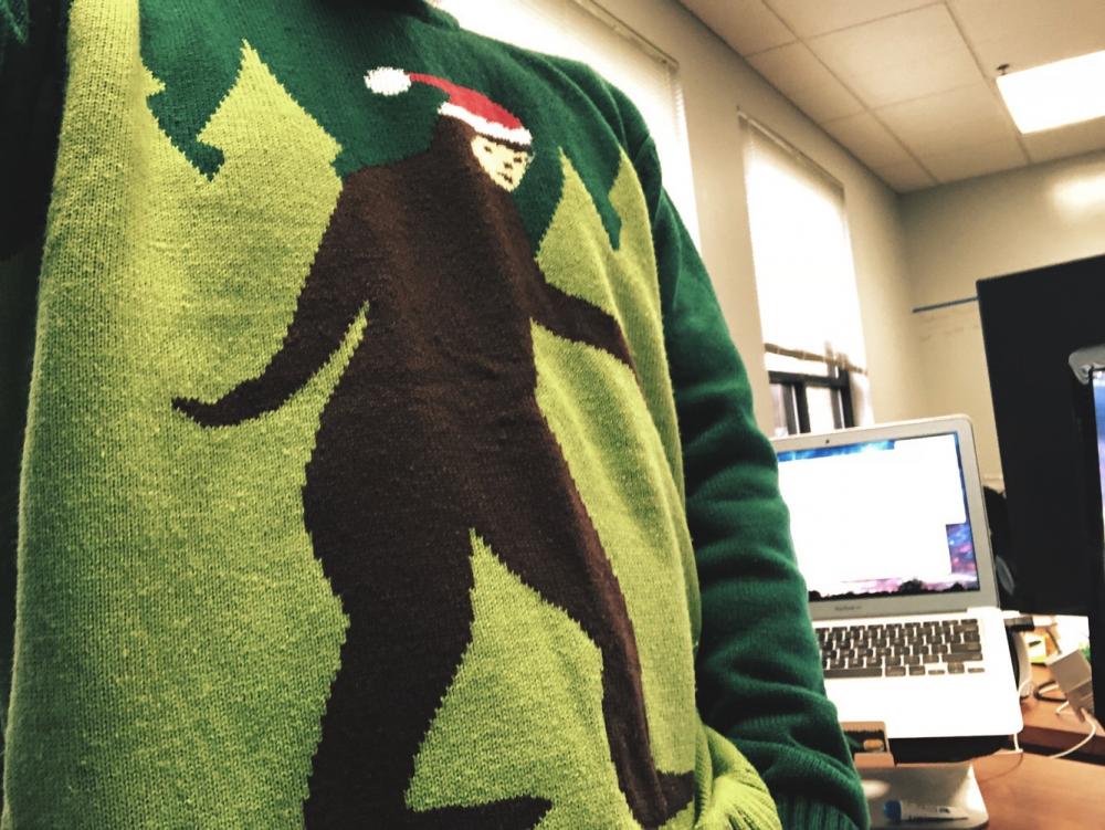 Christmas Sweater by way of Bigfoot
