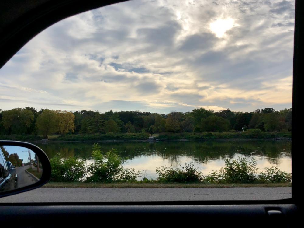 Drive home along the Fox River