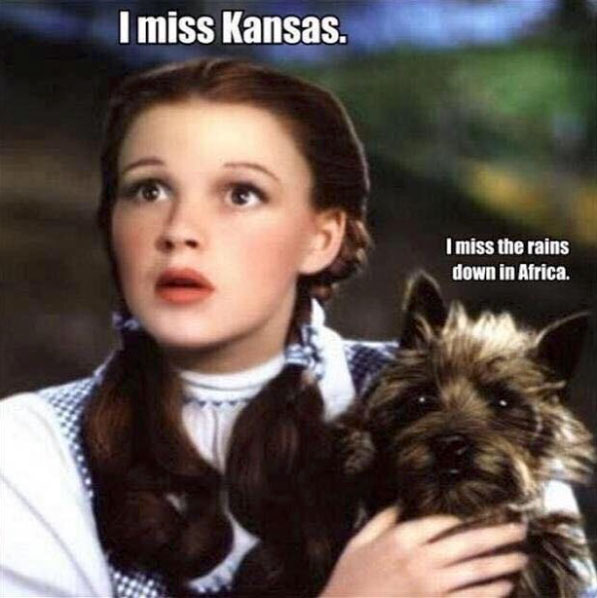 I miss Kansas